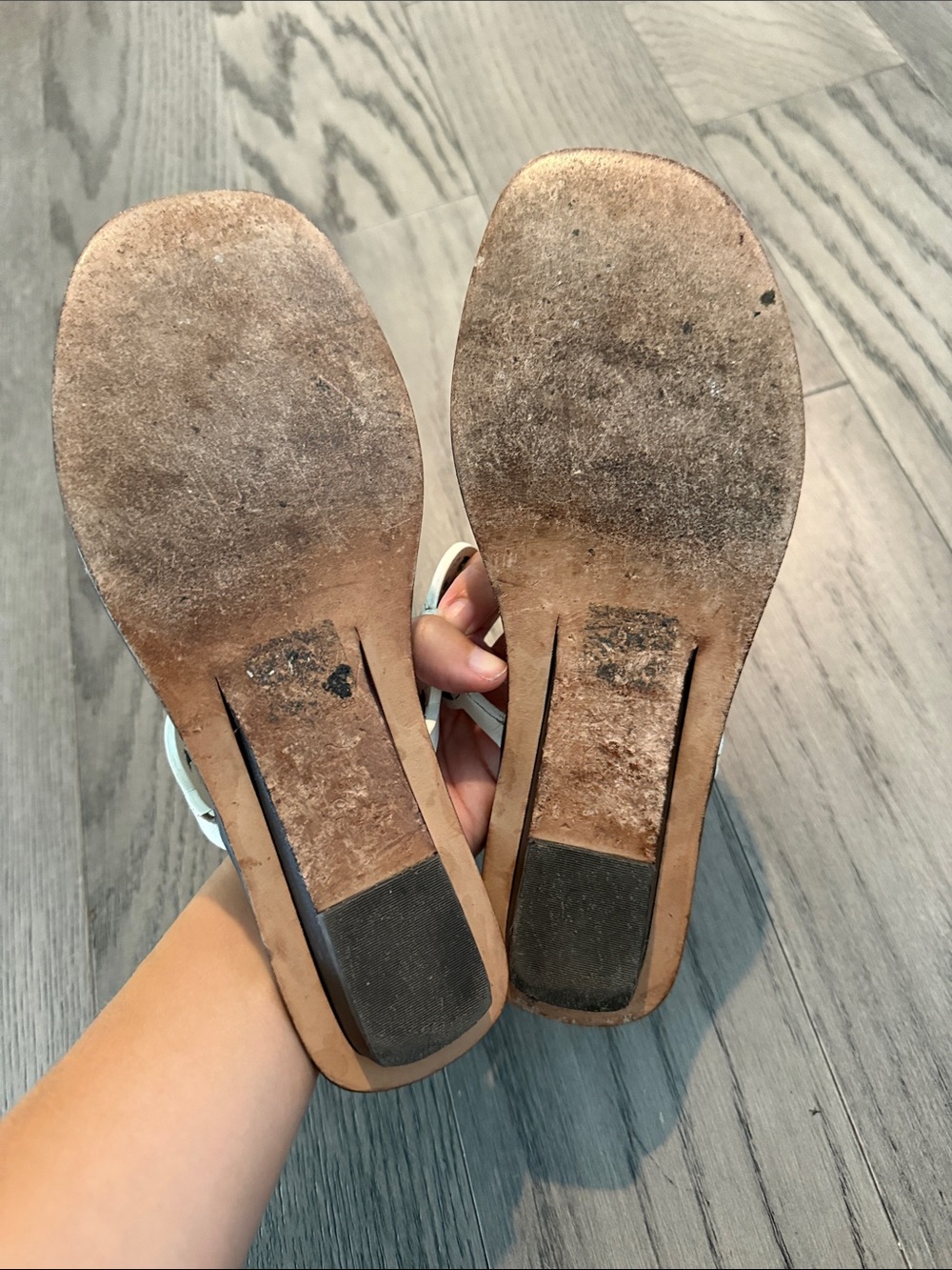 Tory Burch White Miller Logo Thong Sandals - Women - Picture 6 of 6
